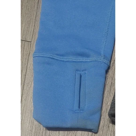 Nike Therma-Fit Small Blue and Gray Hoodie - Picture 8 of 8